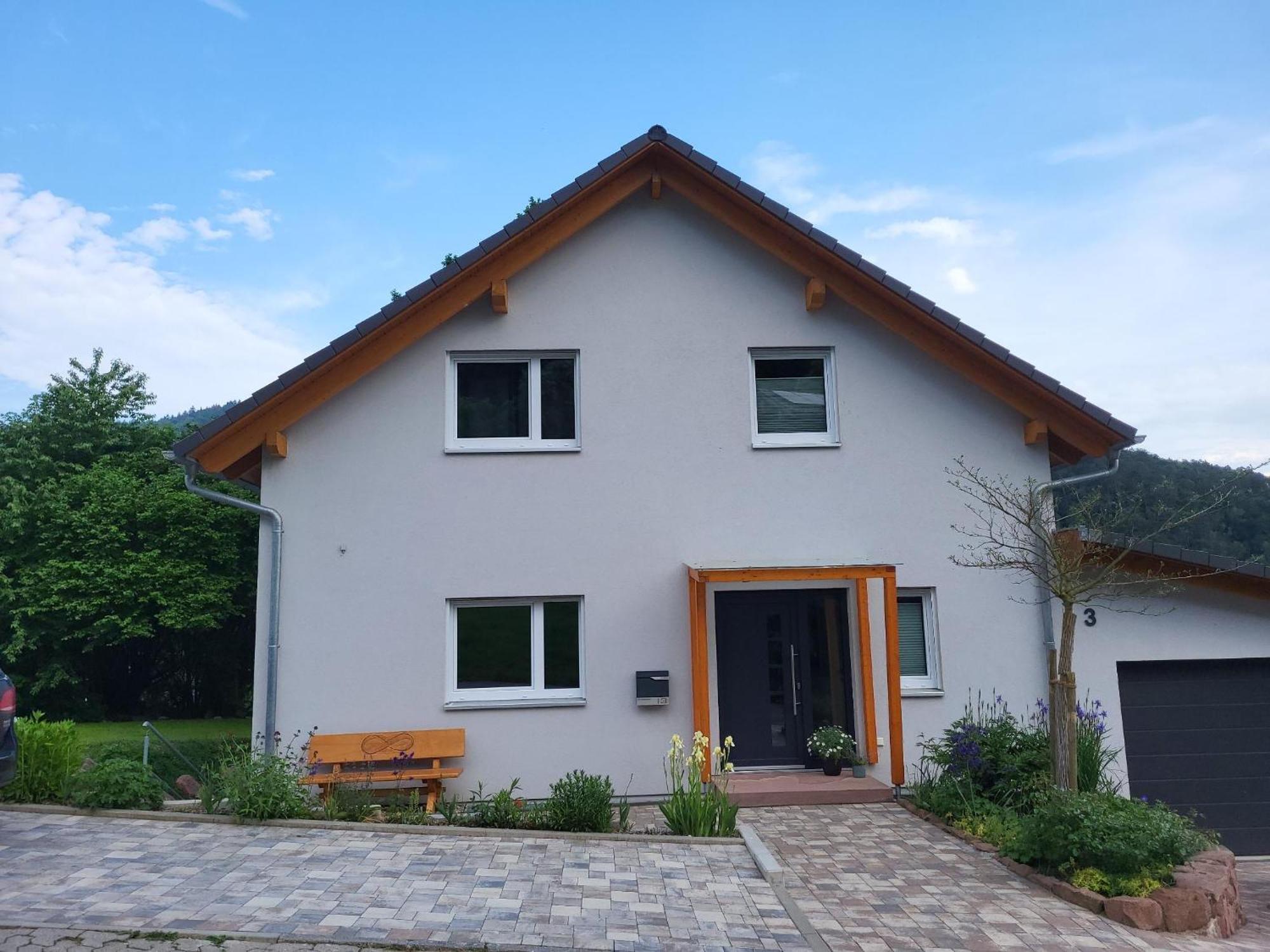 FeWo am Neckarsteig mit Anbindung an Heidelberg Neckarsteinach Exterior foto